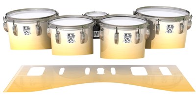 Ludwig Ultimate Series Tenor Drum Slips - Light Grain Fade (Neutral)