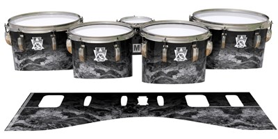 Ludwig Ultimate Series Tenor Drum Slips - Mountain GEO Marble Fade (Neutral)