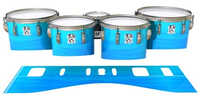 Ludwig Ultimate Series Tenor Drum Slips - Neptune Stain (Blue)