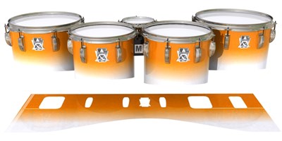 Ludwig Ultimate Series Tenor Drum Slips - Orange Sherbet (Orange)