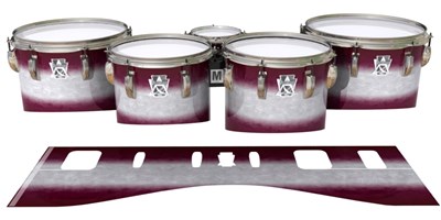 Ludwig Ultimate Series Tenor Drum Slips - Pebble Maroon (Red)