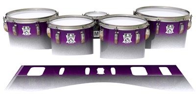 Ludwig Ultimate Series Tenor Drum Slips - Royal Winter (Purple)