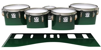 Ludwig Ultimate Series Tenor Drum Slips - Sea Slate Maple (Green)