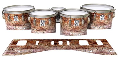 Ludwig Ultimate Series Tenor Drum Slips - Terraform (Neutral)