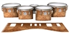 Ludwig Ultimate Series Tenor Drum Slips - Thuya Burl (Neutral)