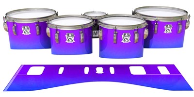 Ludwig Ultimate Series Tenor Drum Slips - Ultra Marine (Blue) (Purple)