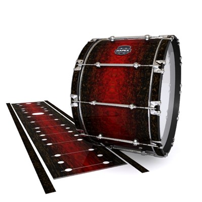 Mapex Quantum Bass Drum Slip - Burgundy Rock (Red)