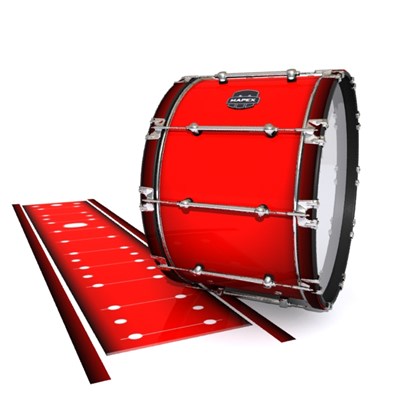 Mapex Quantum Bass Drum Slip - Cherry Pickin' Red (Red)