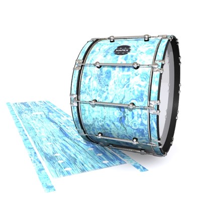 Mapex Quantum Bass Drum Slip - Cosmic Tide (Blue)