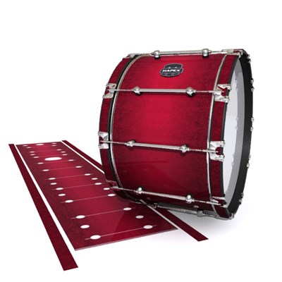 Mapex Quantum Bass Drum Slip - Crimson Depth (Red)