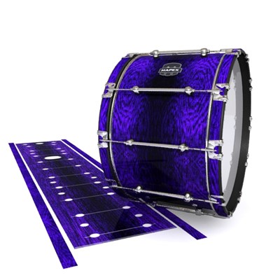 Mapex Quantum Bass Drum Slip - Electric Purple Rosewood (Purple)