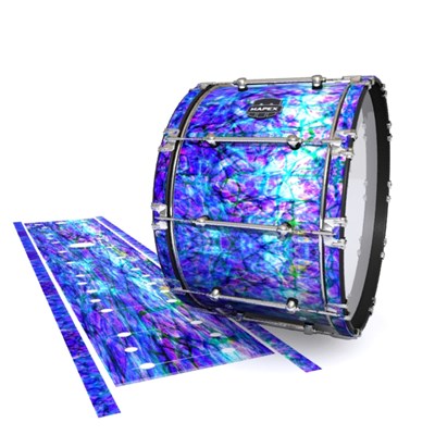 Mapex Quantum Bass Drum Slip - Electro Blue Plasma (Blue) (Purple)