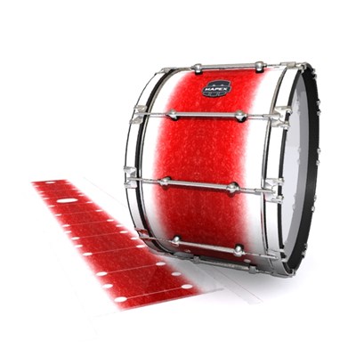 Mapex Quantum Bass Drum Slip - Frosty Red (Red)