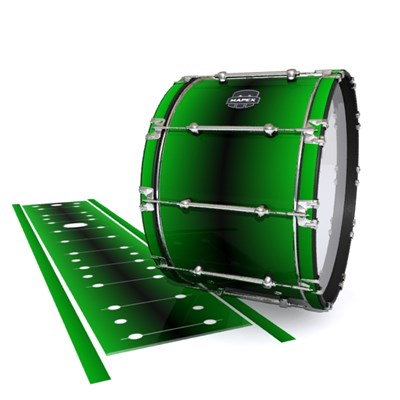 Mapex Quantum Bass Drum Slip - Molecular Green Fade (Green)