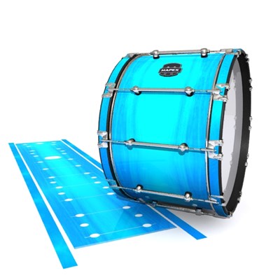 Mapex Quantum Bass Drum Slip - Neptune Stain (Blue)