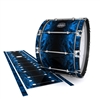 Mapex Quantum Bass Drum Slip - Ocean GEO Marble Fade (Blue)