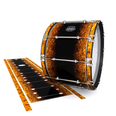 Mapex Quantum Bass Drum Slip - Pangaea Fade (Orange)