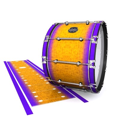 Mapex Quantum Bass Drum Slip - Purple Canyon Rain (Orange) (Purple)