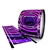 Mapex Quantum Bass Drum Slip - Purple Vortex Illusion (Themed)