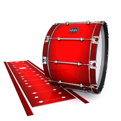 Mapex Quantum Bass Drum Slip - Red Stain (Red)