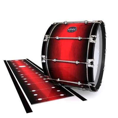 Mapex Quantum Bass Drum Slip - Rose Stain Fade (Red)