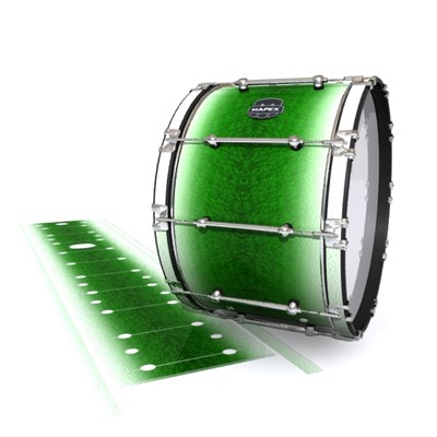 Mapex Quantum Bass Drum Slip - Snowy Evergreen (Green)