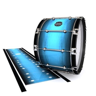 Mapex Quantum Bass Drum Slip - Zircon Blue Stain (Blue)