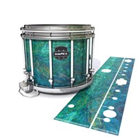 Mapex Quantum Snare Drum Slip - Aquamarine Blue Pearl (Aqua)