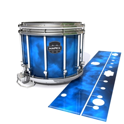 Mapex Quantum Snare Drum Slip - Blue Smokey Clouds (Themed)