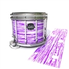 Mapex Quantum Snare Drum Slip - Chaos Brush Strokes Purple and White (Purple)