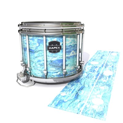 Mapex Quantum Snare Drum Slip - Cosmic Tide (Blue)