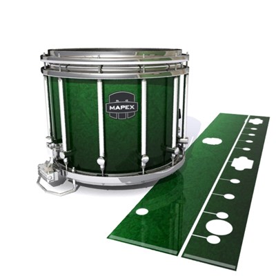 Mapex Quantum Snare Drum Slip - Deep Bamboo (Green)