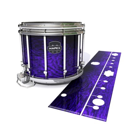 Mapex Quantum Snare Drum Slip - Electric Purple Rosewood (Purple)