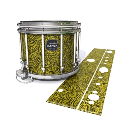 Mapex Quantum Snare Drum Slip - Gold Paisley (Themed)