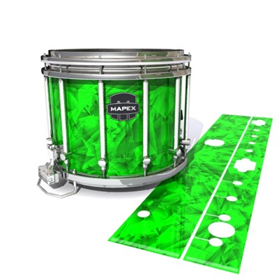 Mapex Quantum Snare Drum Slip - Green Cosmic Glass (Green)