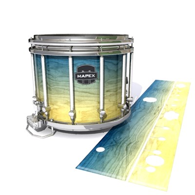 Mapex Quantum Snare Drum Slip - Guardsmen Beach (Blue)