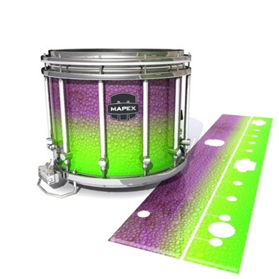 Mapex Quantum Snare Drum Slip - Joker Drop Fade (Purple) (Green)