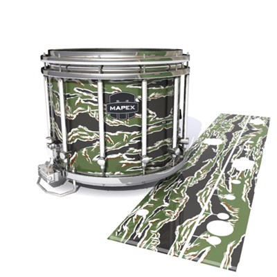 Mapex Quantum Snare Drum Slip - Liberator Tiger Camouflage (Green)