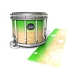 Mapex Quantum Snare Drum Slip - Maple Woodgrain Green Fade (Green)