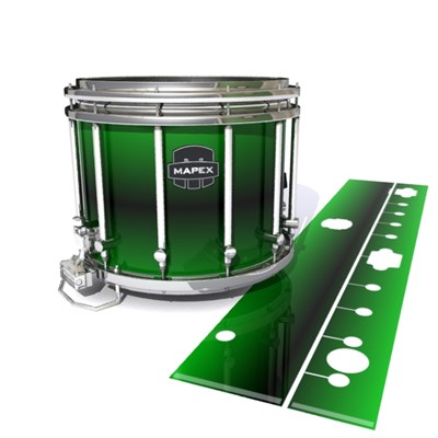 Mapex Quantum Snare Drum Slip - Molecular Green Fade (Green)