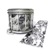 Mapex Quantum Snare Drum Slip - Silver Gears(Themed)