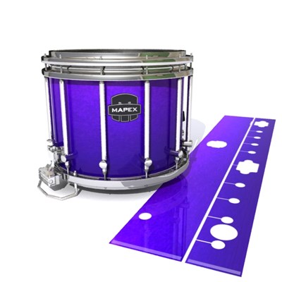 Mapex Quantum Snare Drum Slip - Smokey Purple Grain (Purple)