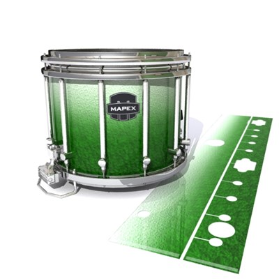 Mapex Quantum Snare Drum Slip - Snowy Evergreen (Green)