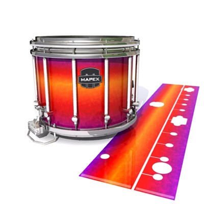 Mapex Quantum Snare Drum Slip - Supernova (Red) (Purple)