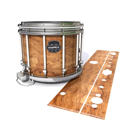 Mapex Quantum Snare Drum Slip - Thuya Burl (Neutral)