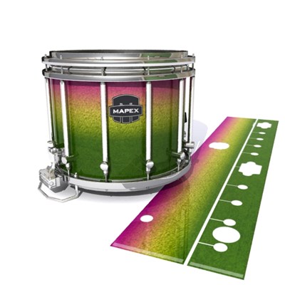 Mapex Quantum Snare Drum Slip - Tropical Hybrid (Green) (Yellow)