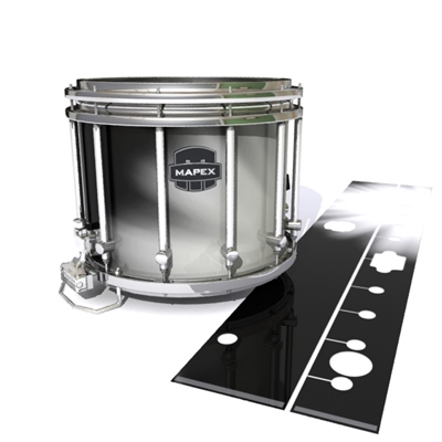 Mapex Quantum Snare Drum Slip - White Light Rays (Themed)