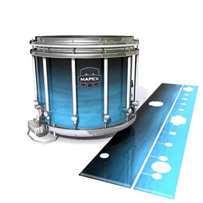 Mapex Quantum Snare Drum Slip - Zircon Blue Stain (Blue)