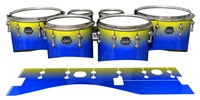 Mapex Quantum Tenor Drum Slips - Afternoon Fade (Blue)