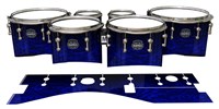 Mapex Quantum Tenor Drum Slips - Andromeda Blue Rosewood (Blue)